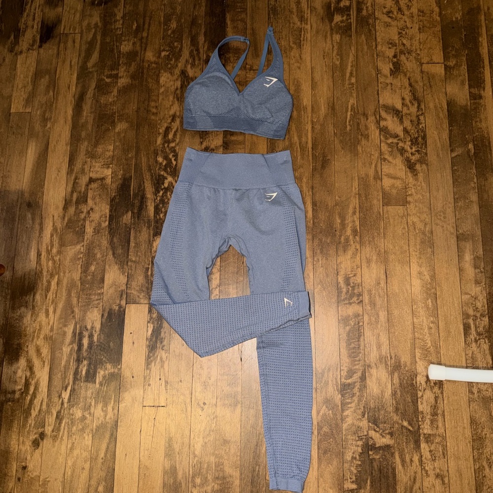 Gymshark Blue Activewear Set